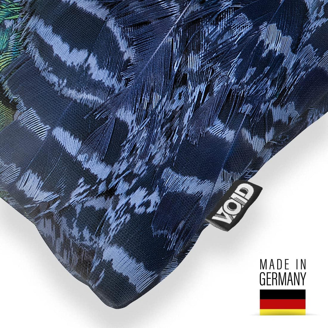 VOID Pfauenfeder Kissenbezug Kissenhülle Sofakissen Kissen Deko Outdoor-Kissen Dekokissen, Kissen Gr