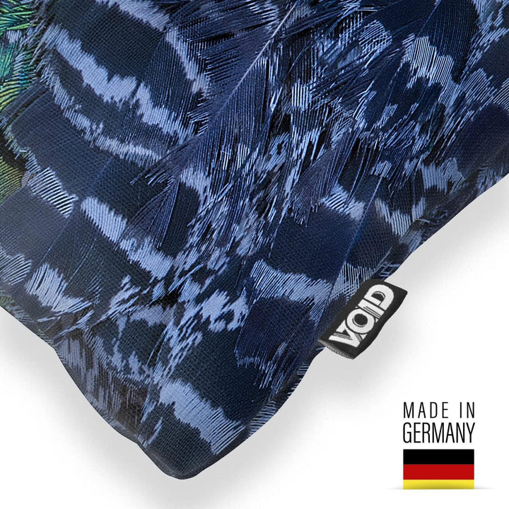 VOID Pfauenfeder Kissenbezug Kissenhülle Sofakissen Kissen Deko Outdoor-Kissen Dekokissen, Kissen Gr
