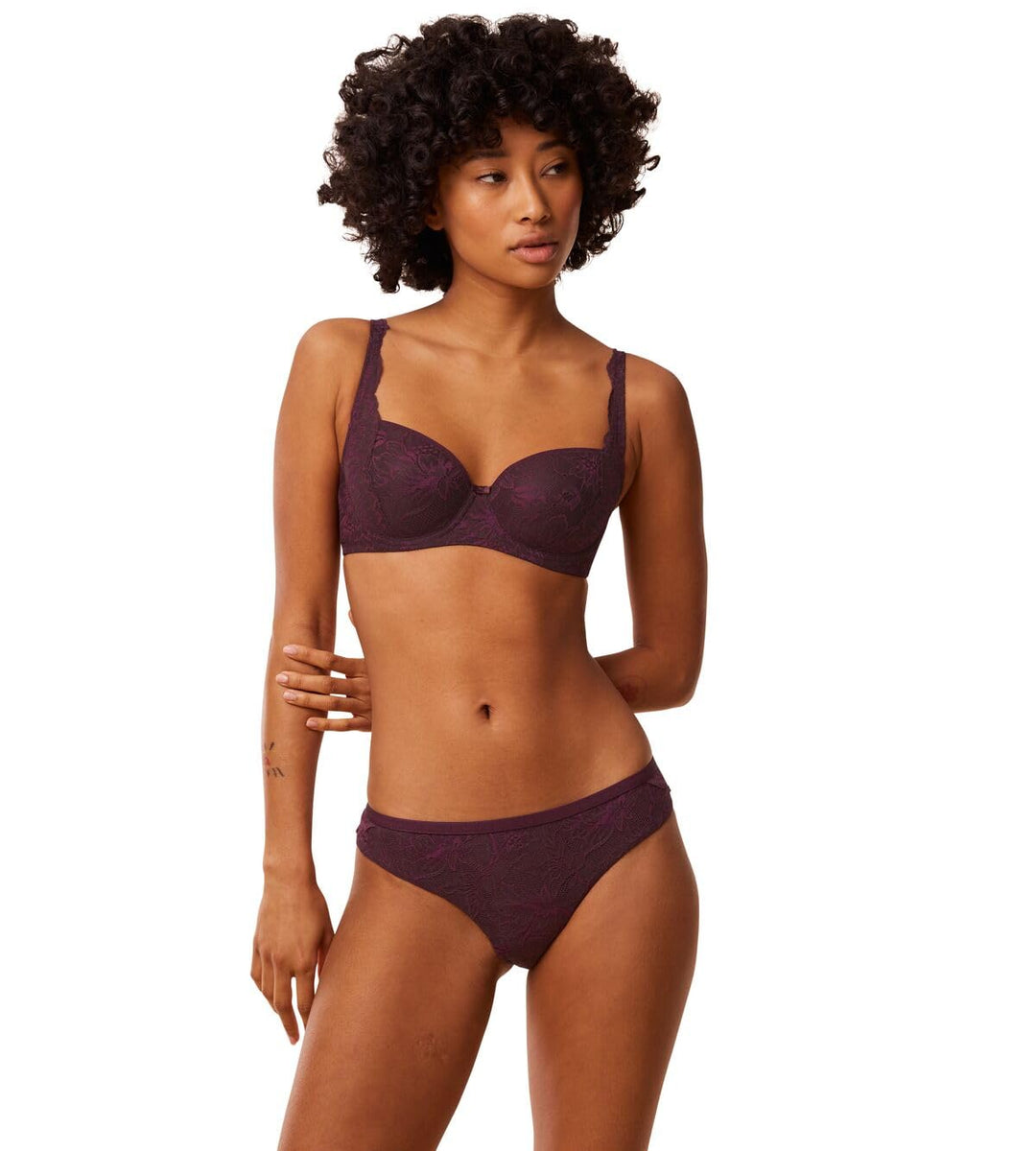 Triumph Damen Bra 70A Deep Burgundy, 70A Deep Burgundy