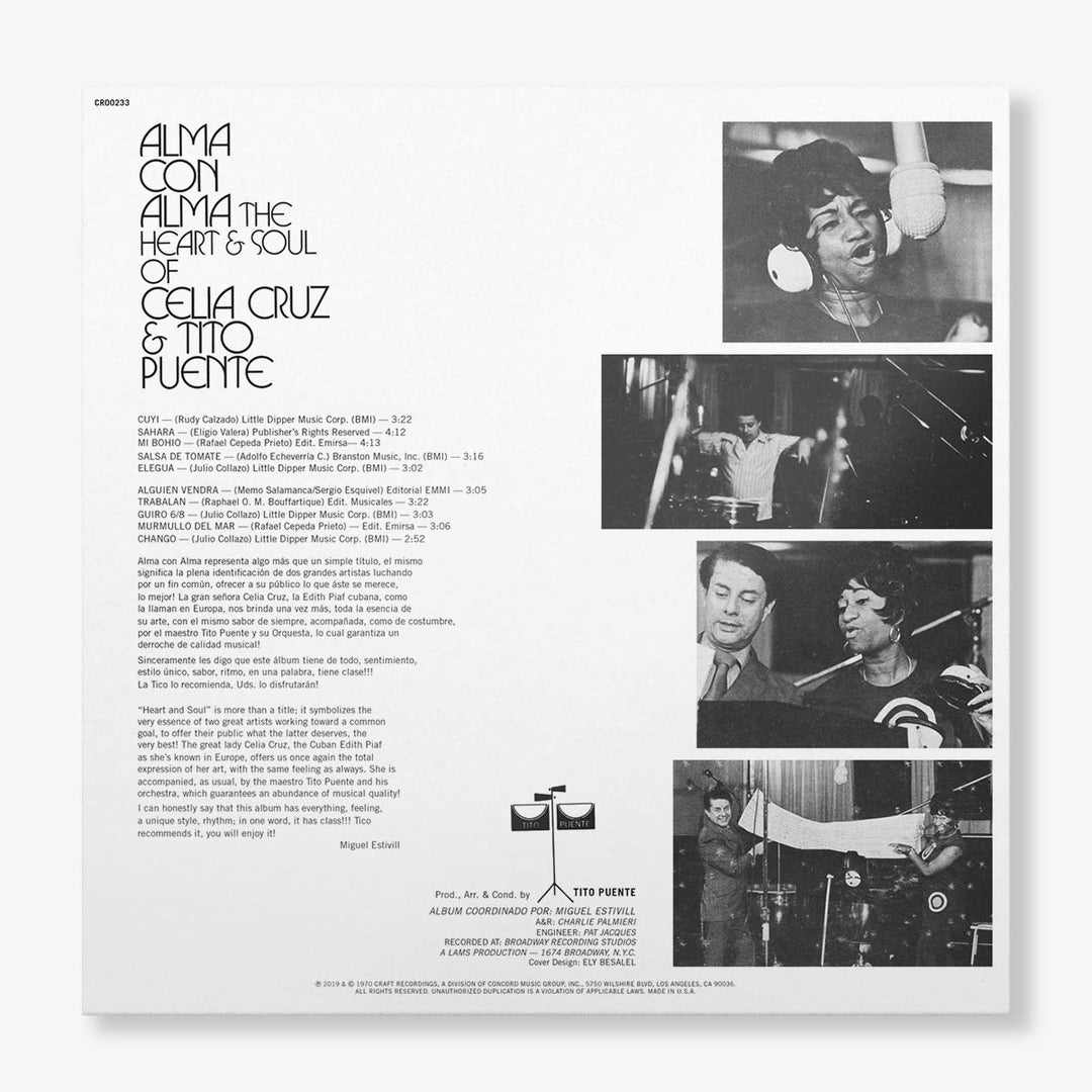 Alma Con Alma 180gr./33rpm), Vinyl