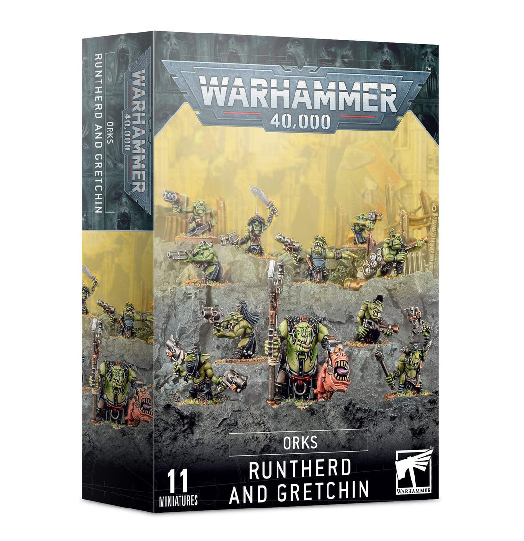 Games Workshop Orks Runtherd and Gretchin