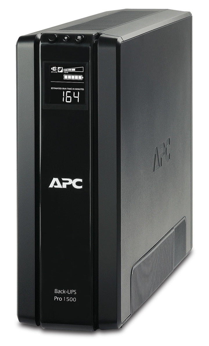 APC Back UPS PRO USV 1500VA Leistung - BR1500G-GR - inkl. 150.000 Euro Geräteschutzversicherung (6-S