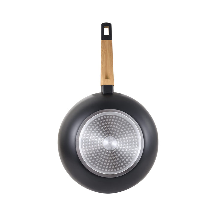 BERGNER BG-34627-BK Earth Black Keine Stickpfanne, Aluminium, 1 Liter, schwarz 28 X 7,5 cm, 28 X 7,5