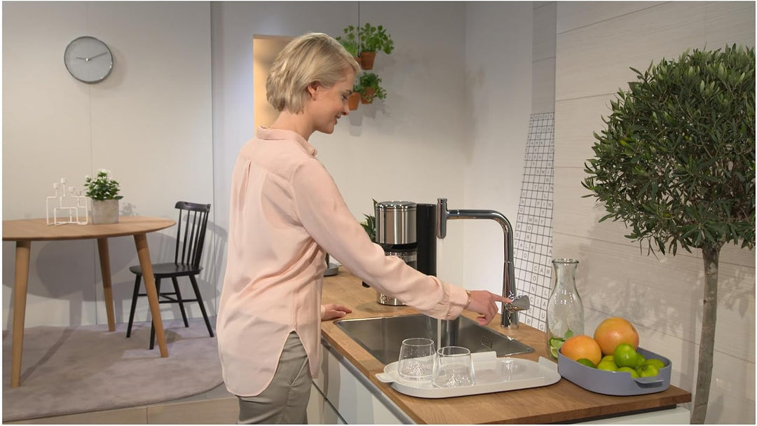 hansgrohe Talis Select S Einhebel-Küchenarmatur (Komfort-Höhe 300mm mit ausziehbarem Auslauf) Chrom
