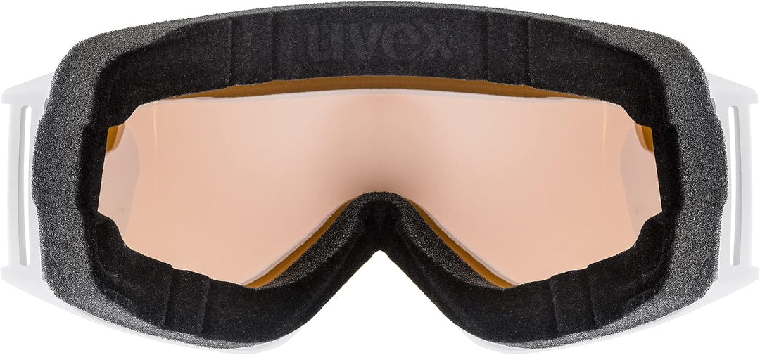 uvex Unisex G.gl 3000 To Skibrille (1er Pack) Einheitsgrösse white mat/silver-clear, Einheitsgrösse
