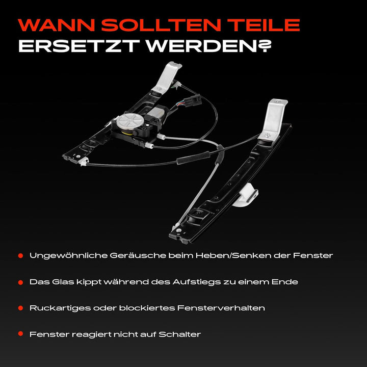 Frankberg Fensterheber Mit Motor Vorne Links Kompatibel mit XJ X351 Alle Motoren Stufenheck 2010-202