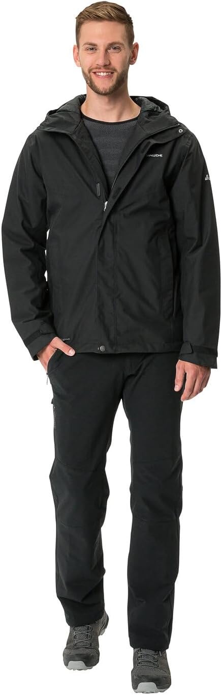 VAUDE Herren Rosemoor Padded Jacke Isolationsjacke Kunstfaserjacke 3XL Schwarz, 3XL Schwarz