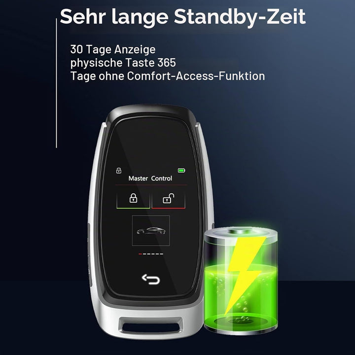 Auto Smart LCD -Schlüssel Touchscreen 5.0 Verbindungskomfort und Sicherheit für Alle Autobesitzer Zi
