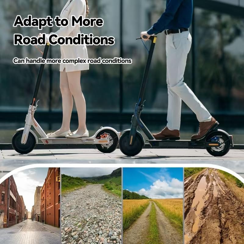 aibiku E Scooter Schutzblech Hinten für Xiaomi Elektroroller, mit Metallhalterung, Kennzeichenrahmen