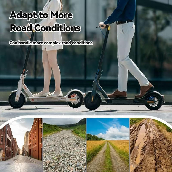 aibiku E Scooter Schutzblech Hinten für Xiaomi Elektroroller, mit Metallhalterung, Kennzeichenrahmen