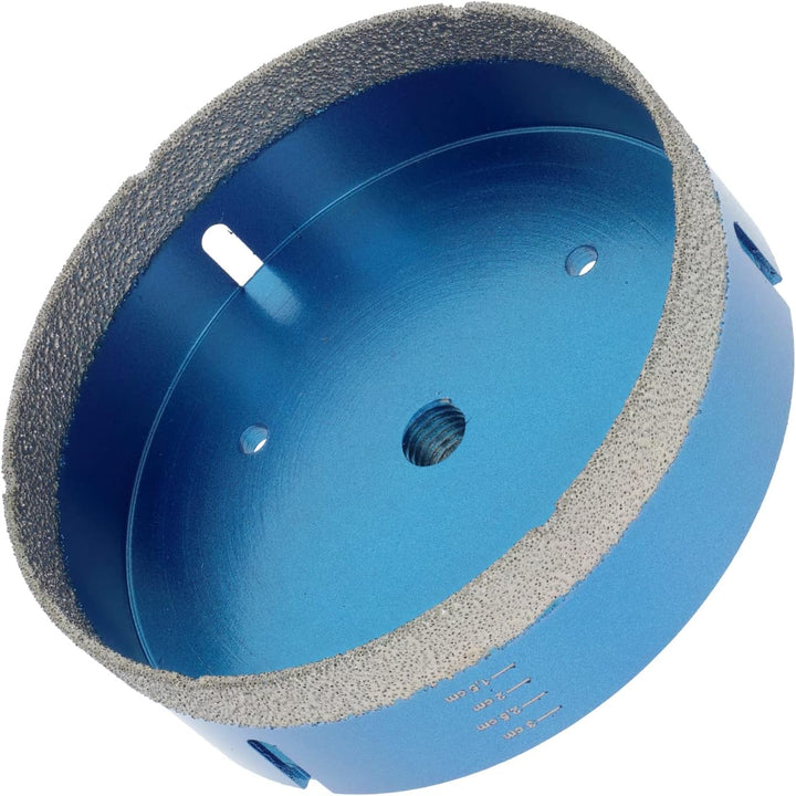 PRODIAMANT Diamant Fliesenbohrer 130 mm x M14 trockenbohren in Fliese, Feinsteinzeug, Keramik, Natur