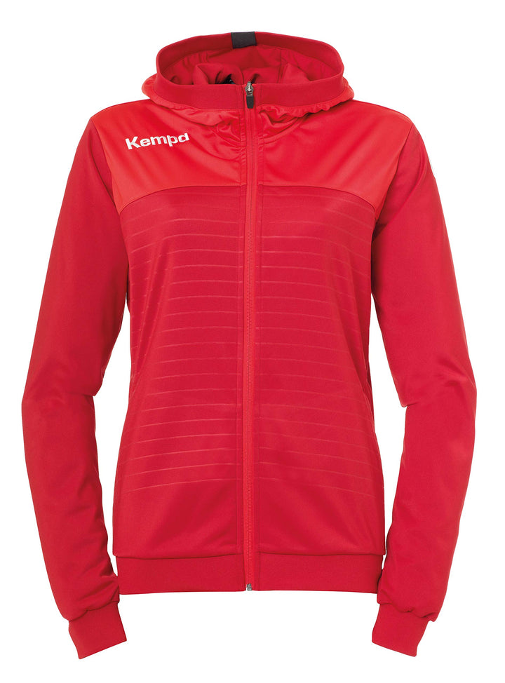 Kempa Damen Emotion 2.0 Kapuzenjacke Damen Kapuzenjacke XS chilirot/Rot, XS chilirot/Rot