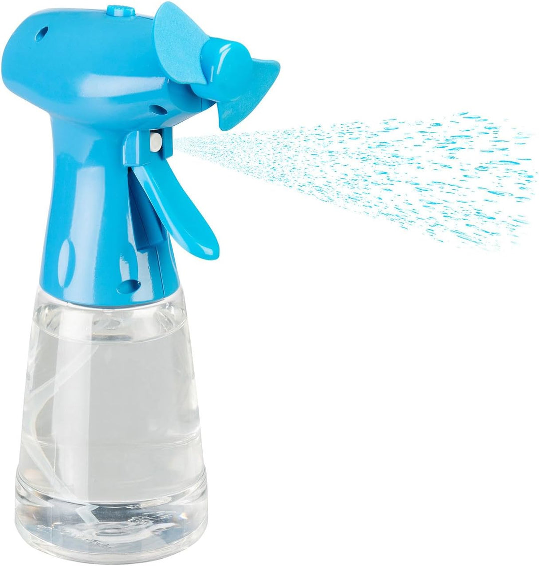 PEARL Ventilator mit Wasser: 4er-Set Akku-Handventilator mit Wassersprüher, 400 ml, 800mAh (Handvent