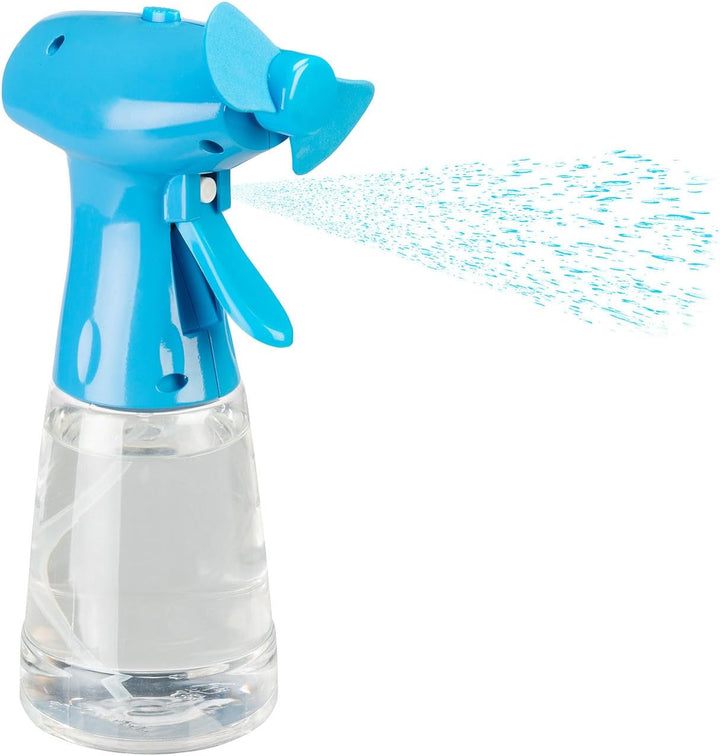 PEARL Ventilator mit Wasser: 4er-Set Akku-Handventilator mit Wassersprüher, 400 ml, 800mAh (Handvent