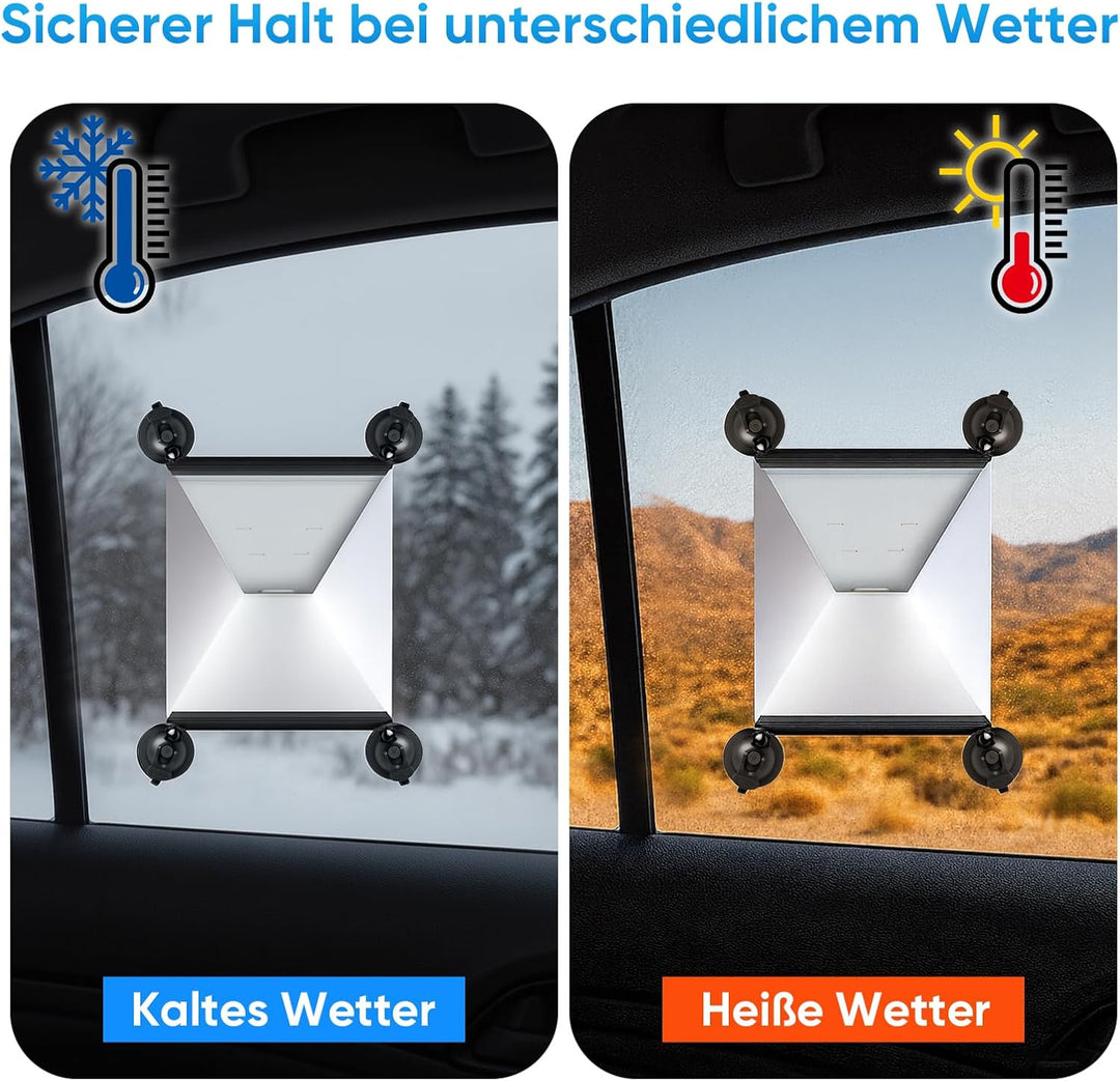 Starlink Mini Saugnapfhalterung, Tragbarer, Starlink Mini Mount Zubehör, für Autofenster Sonnendäche
