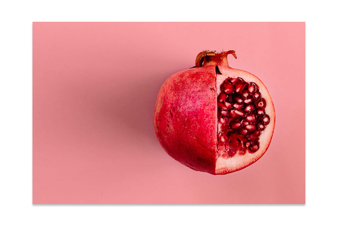 Cuadros Lifestyle Küchen Spritzschutz „Granatapfel“ | Küchenrückwand | Alu-DiBond | Fliesenschutz fü