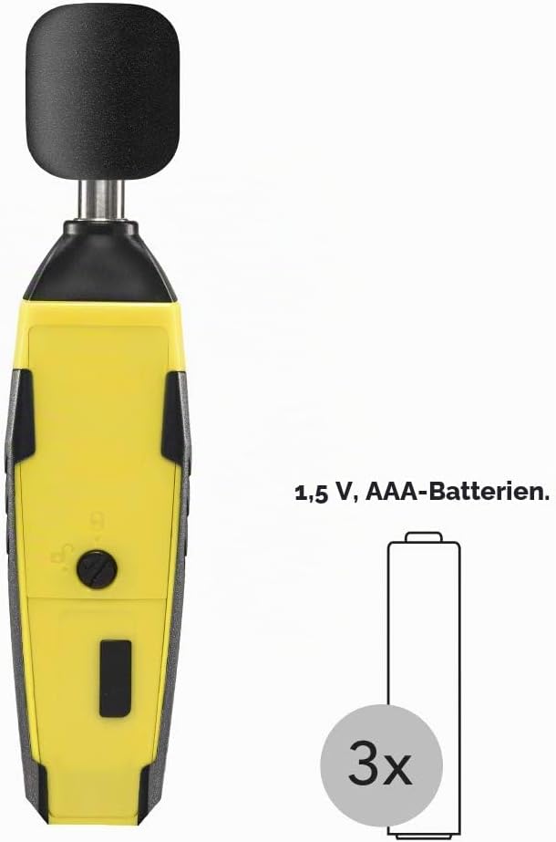 TROTEC Schallpegel-Messgerät BS30WP vielseitiger Schallpegelmesser als appSensor mit Smartphone-Bedi