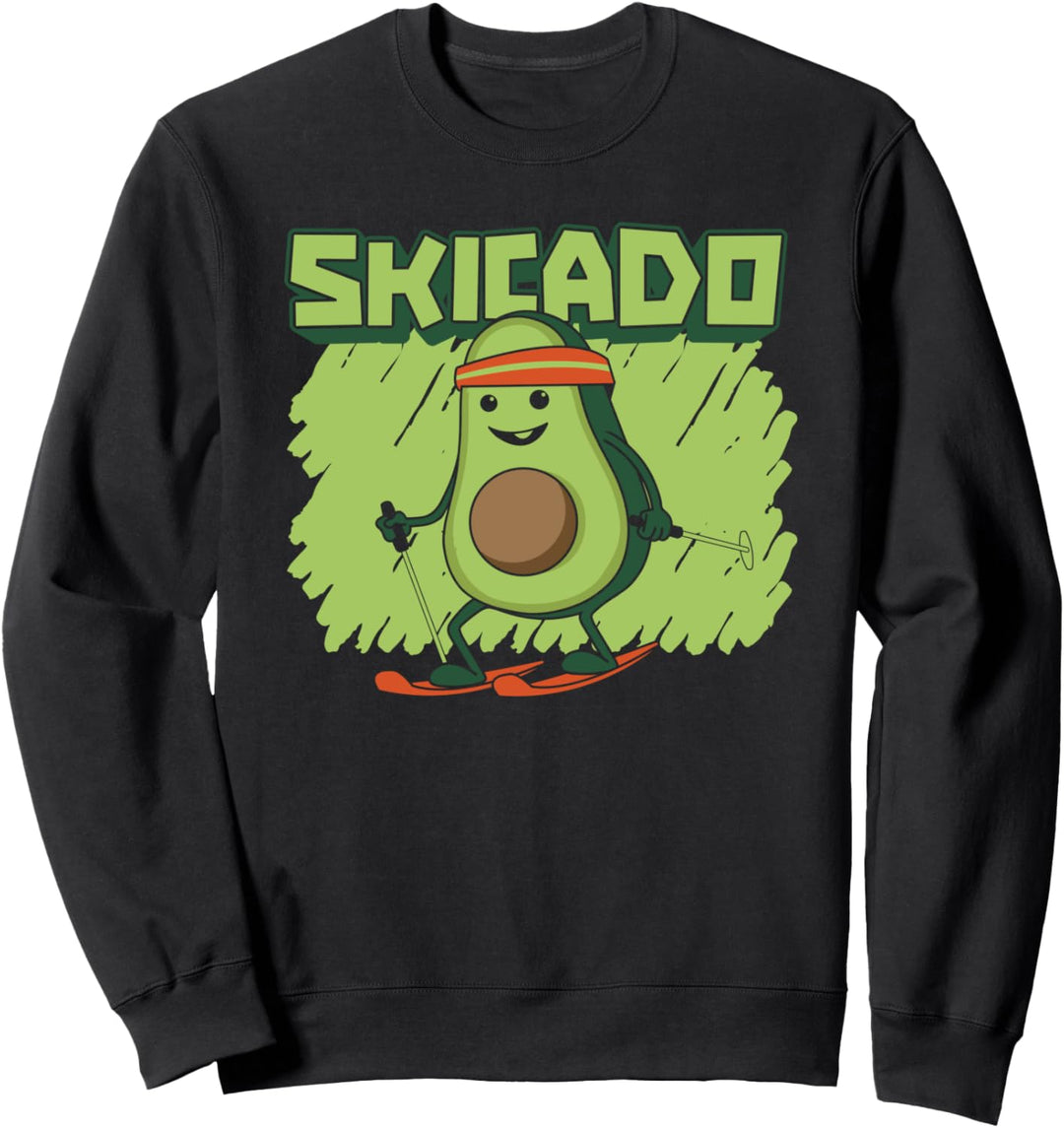 Ski Skifahren Wintersport - Apres-Ski Skifahrer Sweatshirt