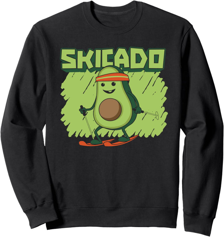 Ski Skifahren Wintersport - Apres-Ski Skifahrer Sweatshirt