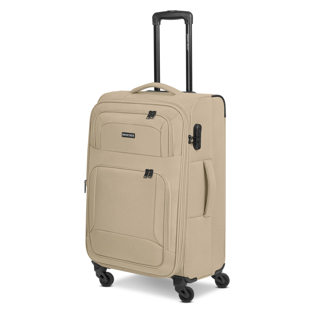Smartbox Weichgepäck Check-in Koffer für Damen & Herren | Mittelgrosser Trolley 41 x 27 x 67 cm | 4