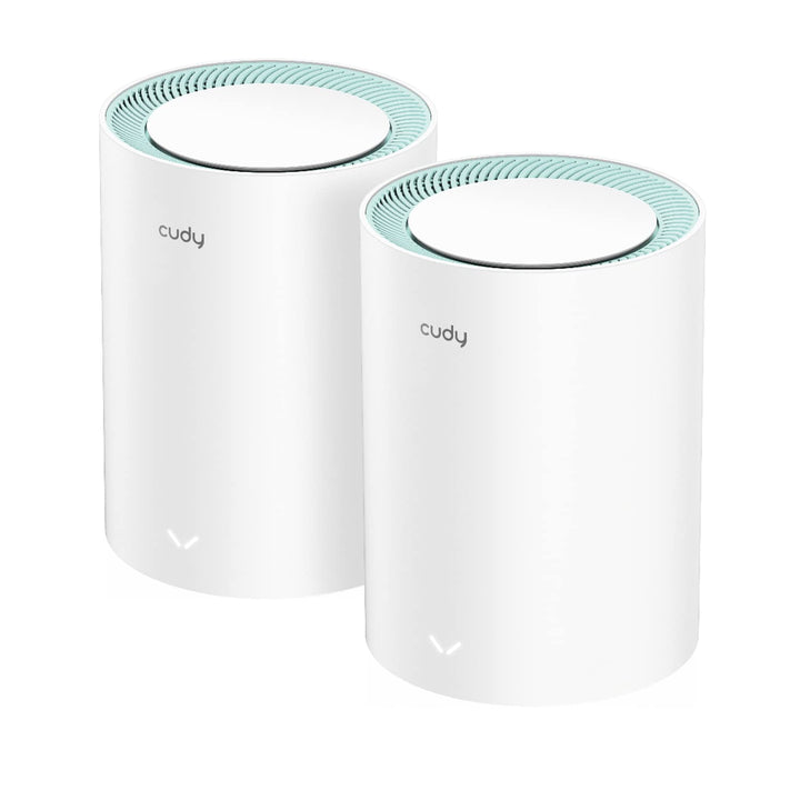 Cudy AC1200 Gigabit Whole-Mesh-WLAN-System, Dualband, WLAN-Extender, Gigabit-Ports, High-Gain-Antenn