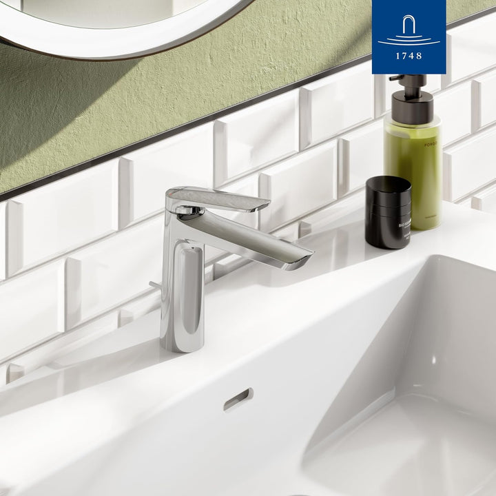 Villeroy &amp; Boch Oasis Waschtischarmatur - Waschbeckenarmatur wassersparend mit Keramikkartusche - Wa