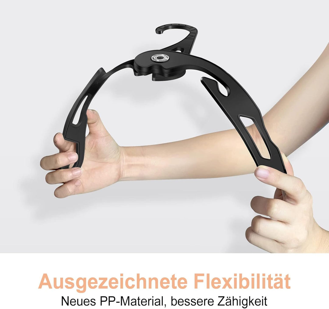 NICEDACK Premium Reisebügel Tragbare Klapp Kleiderbügel Super Bearing Collapsible Hanger Faltbare Kl