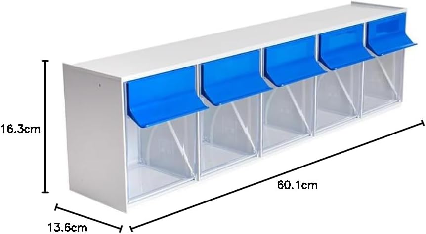 hünersdorff Klarsichtbehälter / Aufbewahrungsbox / Riegel für ein optimales MultiStore-Lagersystem i