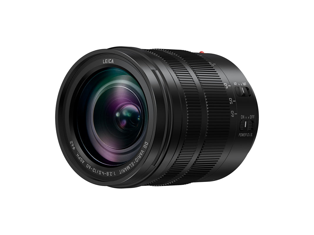 Panasonic H-ES12060E Leica DG Vario-Elmarit Kamera Objektive (12-60mm/F2.8-4.0, Standardzoom, Dual I