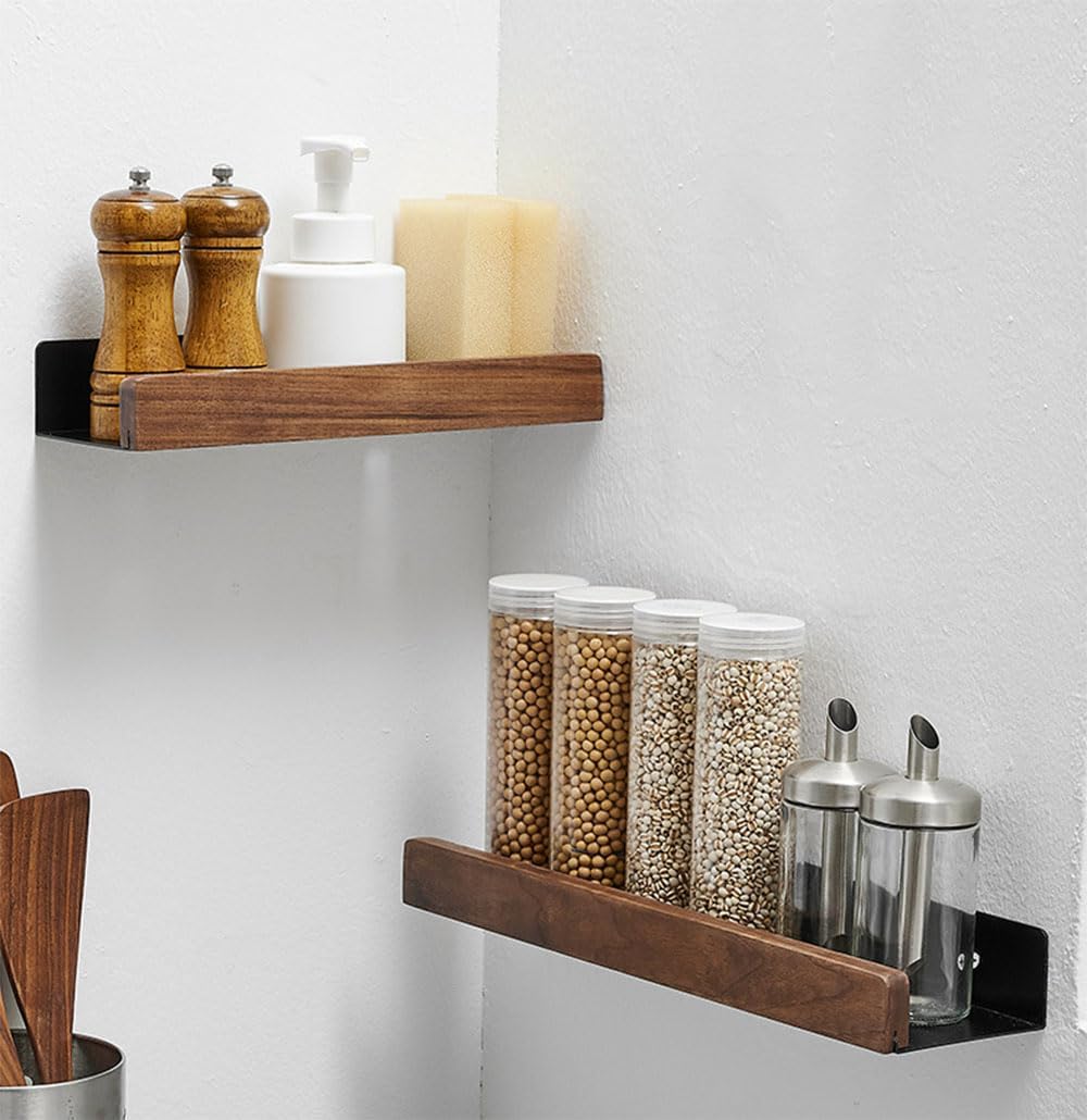 An der Wand montiert Schwimmend Metallregal Ledge,Weiss Badezimmer Regal Wandhalterung Regal dekorie