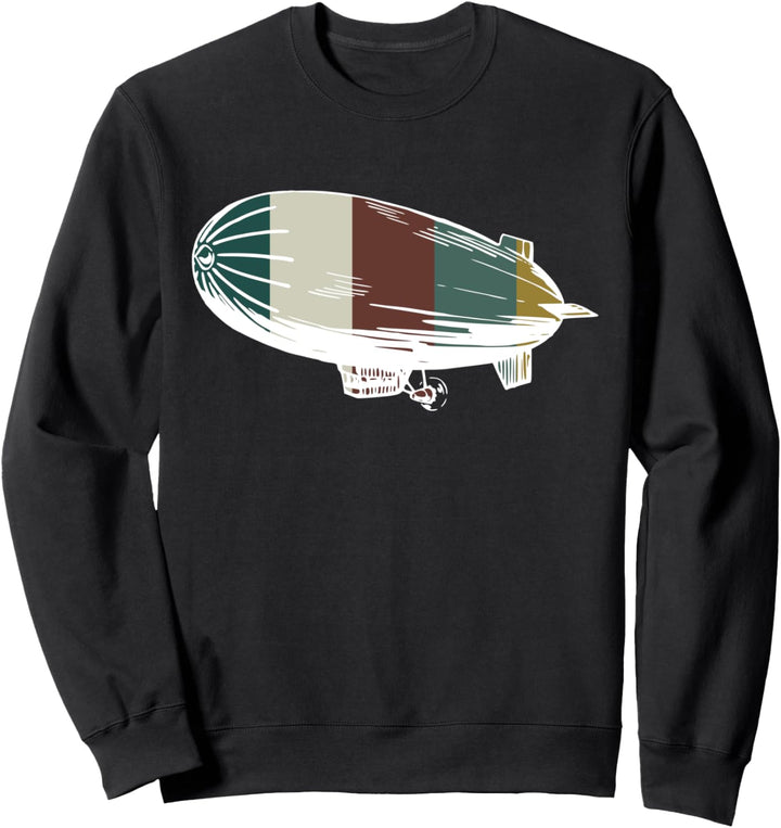 Retro Luftschiff - Vintage Luftschiff / für Flugze Sweatshirt