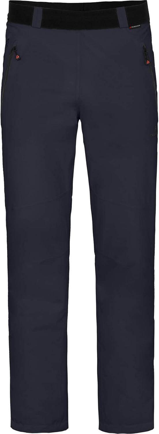 Bergson FALUN Thermo | Herren (Über-) Regenhose - Regen-Überhose - leicht wattiert - elastischer Com