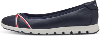 s.Oliver Damen Ballerinas Flach Bequem 40 EU Navy, 40 EU Navy