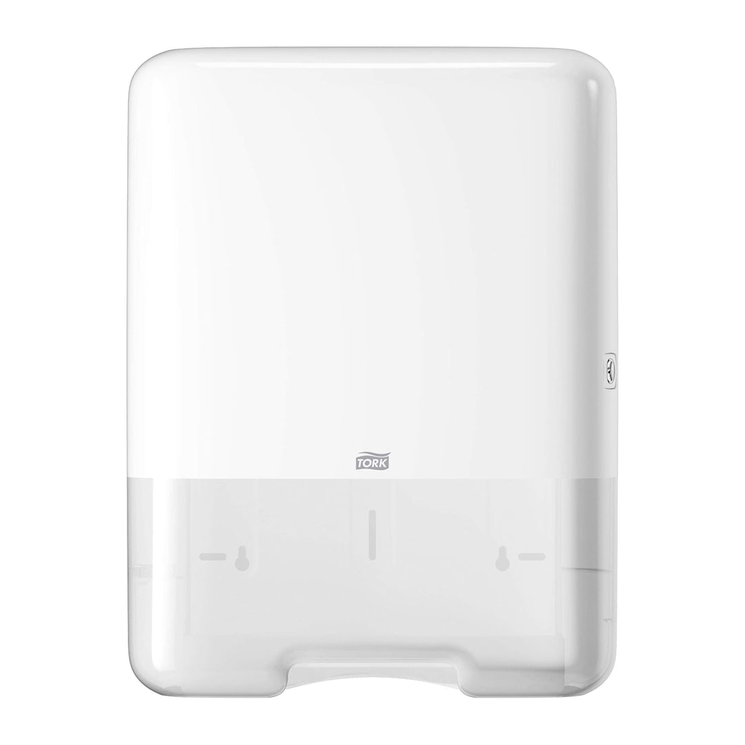 Tork 563000 Abfallbehälter B1 - Stabiler 50L Mülleimer in ansprechendem Elevation Design in weiss -
