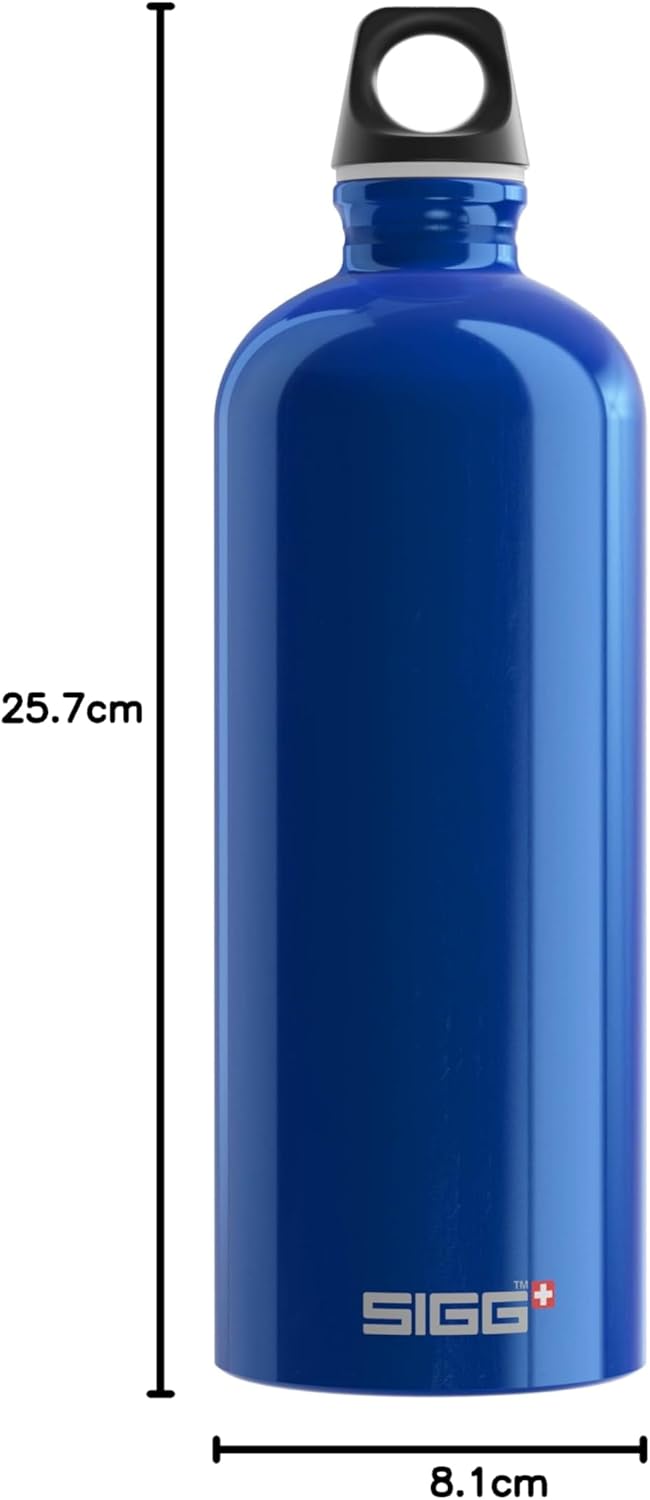 Sigg - Alu Trinkflasche - Traveller - Made in Switzerland - Climatpartner Zertifiziert - Kohlensäure