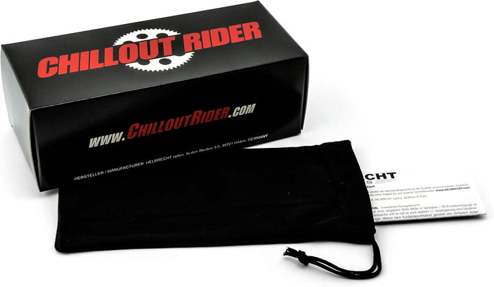Chillout Rider® | beschlagfrei, winddicht, HLT® Kunststoff-Sicherheitsglas nach DIN EN 166 Bikerbril
