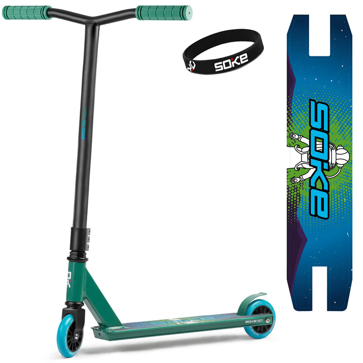 SOKE Griffe Für Scooter Lenkerendstücke für Roller - Stunt Scooter Fahrrad Griffe Grips Lenkergriffe