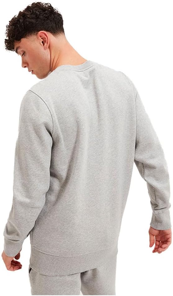 Ellesse Herren Succiso Sweatshirt XS Dark Grey Marl, XS Dark Grey Marl
