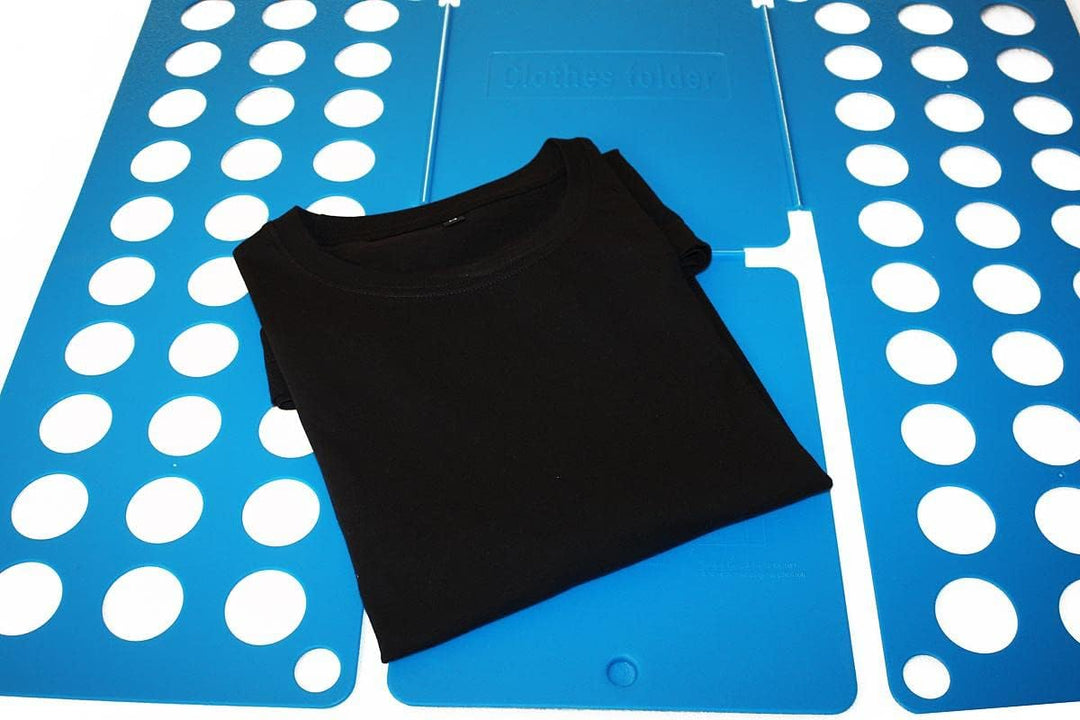 Close Up T-Shirt Folder Wäschefalter 2er Set/Faltbrett/Hemdenfalter/Falthilfe für Shirts, Hemden, Pu