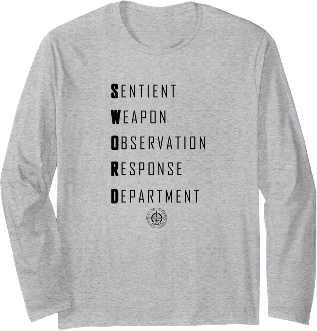 Marvel WandaVision S.W.O.R.D. Acronym C3 Langarmshirt