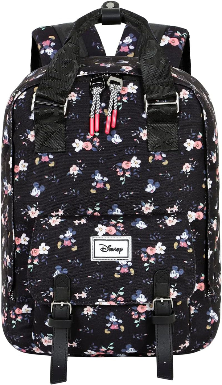 Disney Mickey Mouse Nature Rucksack, Schwarz , Einheitsgrösse, Pfirsich Rucksack 36cm Peach Rucksack
