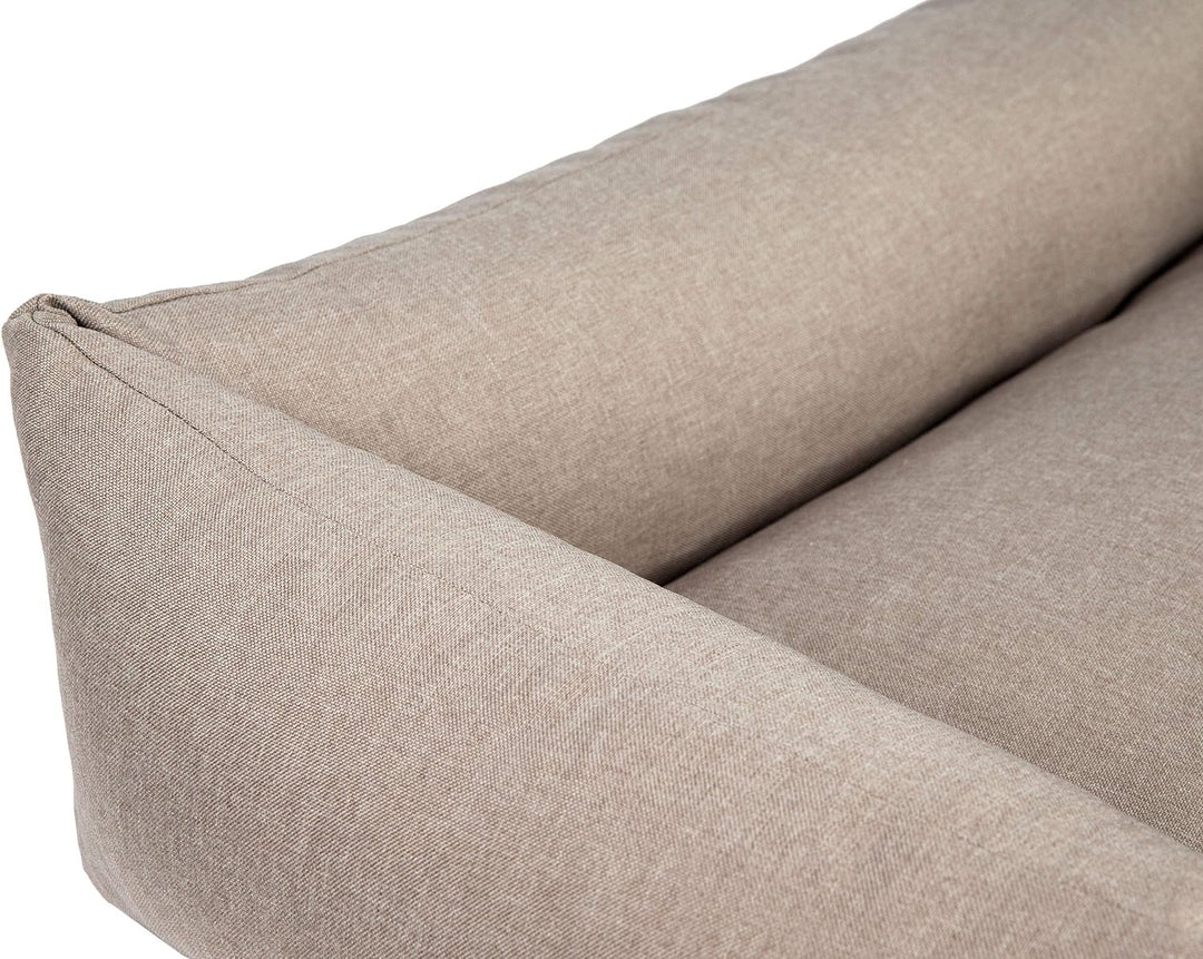 Hyggins Dreamer Pure Hundebett | Bezug abnehmbar und waschbar | Robust und pflegeleicht (S 60 x 44cm
