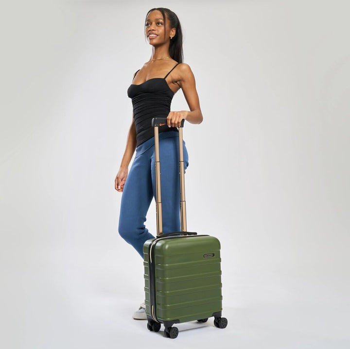 Cabin Max Anode 30L 45x36x20 cm Handgepäck Koffer – leicht, Hartschale, 4 Räder, Leichtes Handgepäck
