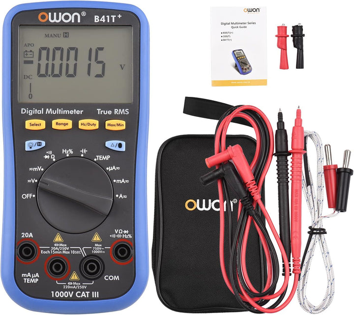 KKnoon B41T+ Digitales BT-Multimeter mit Offline-Aufzeichnung 22000 Counts True RMS Auto-Ranging Ele