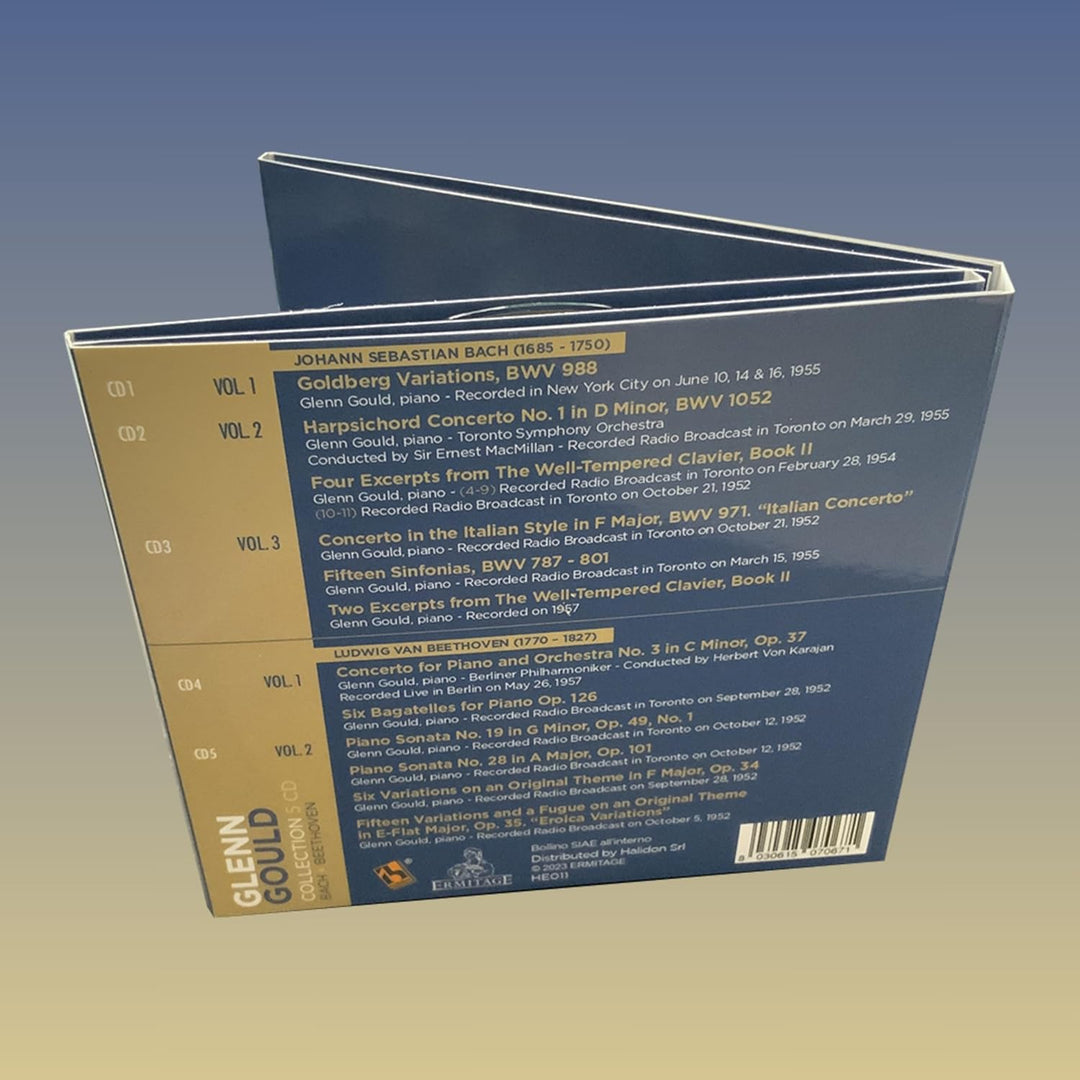 Glenn Gould – Collection 5 CD – Bach e Beethoven, Audio-CD
