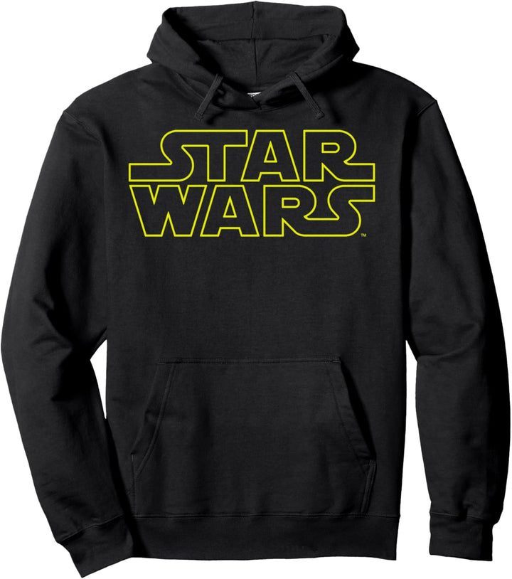Star Wars Simple Logo Outline Pullover Hoodie