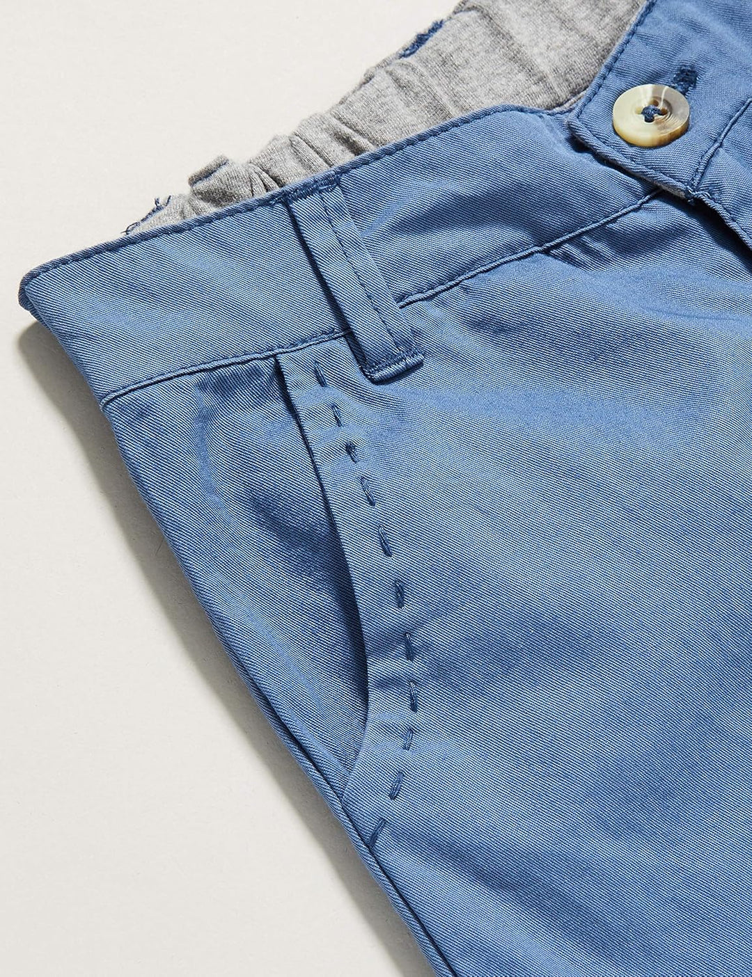 Noa Noa miniature Baby-Boys Boy Basic Chino, Trousers,Long Pants, Moonlight Blue, 12M