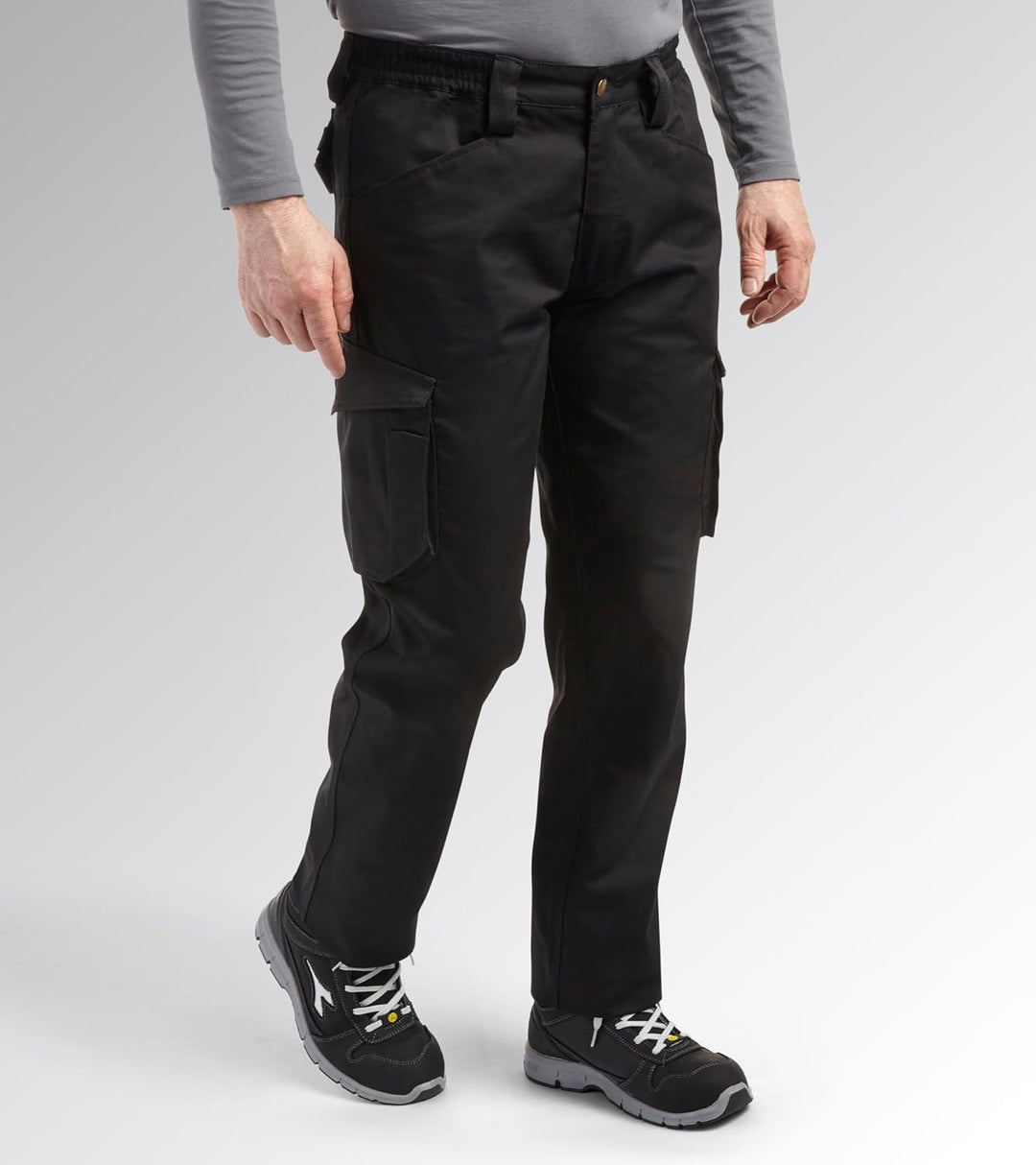 UTILITY DIADORA Herren Cargo Pants Staff ISO 13688:2013 (1er Pack) M 80013 Schwarz, M 80013 Schwarz