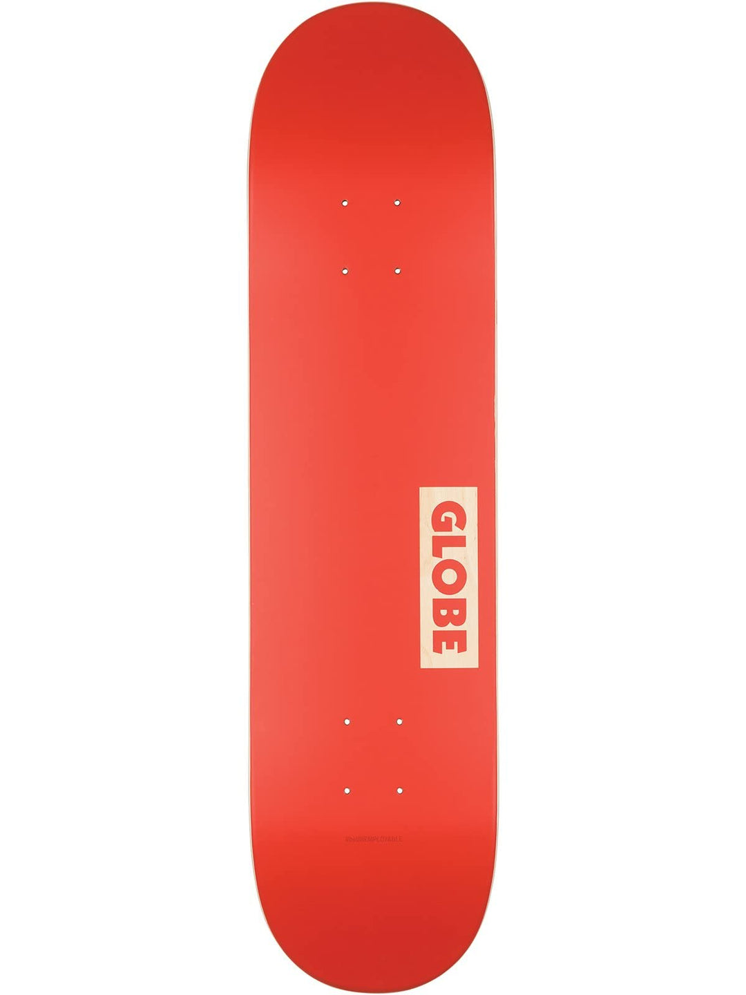 Globe Goodstock Deck 7.75" Red, 7.75" Red