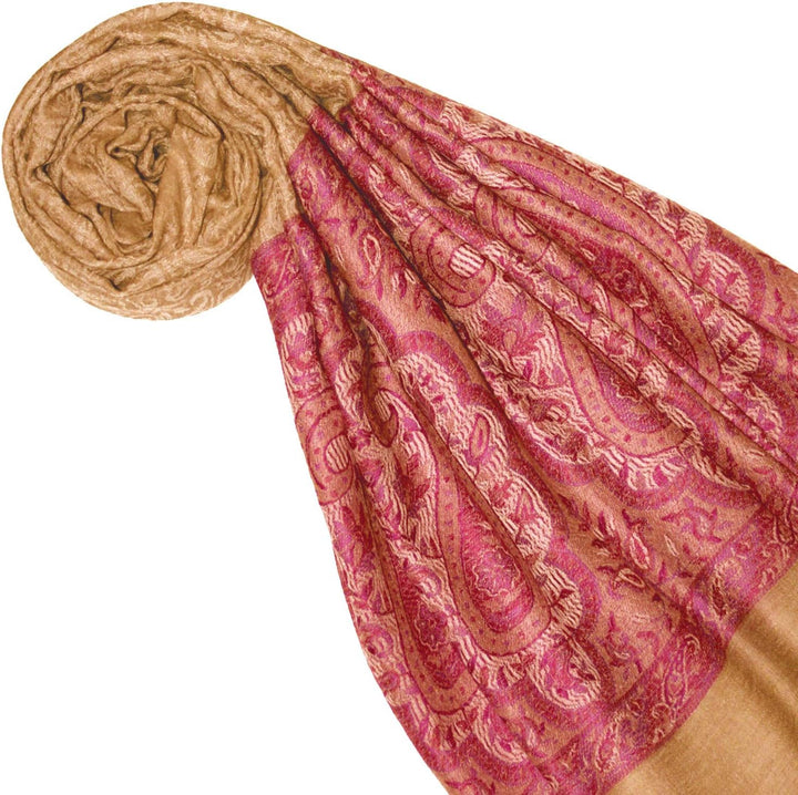 Lorenzo Cana Pashmina Damen Kaschmirschal 100% Kaschmir jacquard gewebter Paisleymuster Schal Schalt